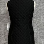 Chico's NEW WITH TAG Chico’s Black & Brown Checkered Reversible Quilted Zip-Up Vest Photo 5