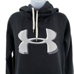 Under Armour  Loose Oversized Cowl Neck Sweatshirt Hoodie Black XS Photo 17