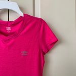 Umbro Hot Pink Workout Gym Short Sleeve Top Small Photo 2