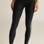 Beyond Yoga SPACEDYE SHINE ON HIGH WAIST DARKEST NIGHT BLACK MIDI LEGGINGS M Photo 4