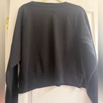 Colsie Black Fleece Summer Lounge Sweatshirt Photo 3