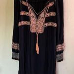 Free People  Embroidered Dress Size XSmall Photo 0