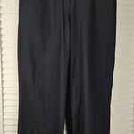 Lululemon Womens Black City Sleek Wide Leg High Rise 7/8β Crop Pants 27 Photo 0