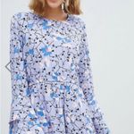 VERO MODA  floral summer mini dress with ruffle sleeve Photo 9