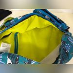 KAVU  Teal Patterned Rope Bag excellent condition Photo 3