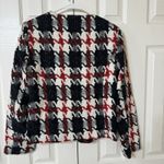 Y2K Nouveaux Jacket Blazer Multi Color Wool Blend Bright Womens Size 10 Photo 2