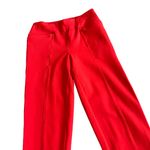 Betabrand Bright Red Cropped Length Pointe Pants Pull-On Seam Leggings Sz Small Photo 4