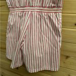 Vintage 60’s Alternating Current Size Medium Pinstripe Collared Romper Pink Photo 8