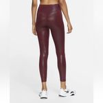 Nike  Midrise Sparkle Leggings 7/8 Length Beetroot Photo 7