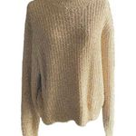 HYFVE Stunning gold metallic thread shimmer sweater Photo 0