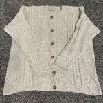 Connemara Ireland cream knit long sleeve cardigan button up sweater Size undefined Photo 0