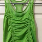 Women’s 90 Degree by Reflex Green Ruched Racerback Athletic Tank Top Shirt XS Photo 11