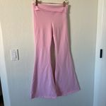 Edikted  pink wide leg flare fold over waistband pants Photo 1