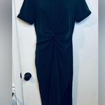 l*space Black L* Drew Dress Front Twist Ankle Length Size Small Nwt! Photo 2