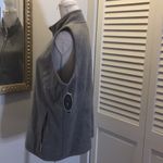 Karen Scott New grey fleece vest Photo 3
