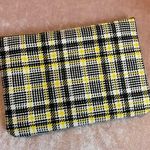 Ipsy Black - Yellow plaid and tan cosmetics bag by  Photo 4