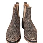 Madewell The Ivy Chelsea Boots Mini Dot Tan Black Photo 6