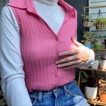 baby pink tank top Photo 3