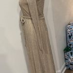Anne Klein Bella Crinkle gold Dress size 4 Photo 7