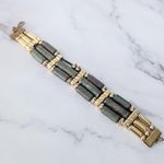 Vintage Clasp Bracelet Green Photo 12