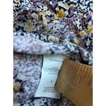 Jolt  Blouse Womens Large 3/4 Sleeve Off The Shoulder Chevron Floral Purple Blue. Photo 3