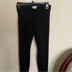 Helmut Lang Cocoon Cotton-Blend Black Legging- Size Small Photo 5