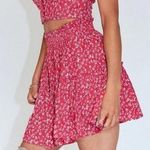 Princess Polly Shah Red Floral Mini Skirt 2 Photo 5