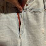 Alice + Olivia  Light Wash High Rise Bell Bottom Flare Jean in Space Oddity Size 25 Photo 7