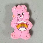 Crocs Care Bears Pink ‘Cheer Bear’ Character Kawaii Shoes Shoe Charm Jibbitz 💗 Photo 0
