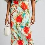 Badgley Mischka Floral Off-the-Shoulder Puff-Sleeve Sheath Dress Multi Women's 0 Photo 0