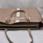 Bebe Womens Large Tote Bag Logo Print Shoulder Bag Work Travel Purse NWOT Photo 9