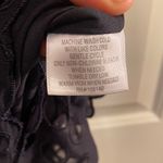 Bar III Black Mini Dress with Lace Details Photo 5