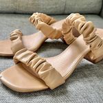 VICI  Ruched Block Heels Photo 1