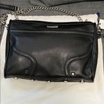Rebecca Minkoff Black Leather “Mac Bombe” Crossbody Bag Photo 8