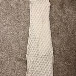 Olive & Oak white knit maxi slit dress Photo 2