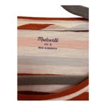 Madewell  Striped Fitted Crewneck T-Shirt – Pink & Rust – Women’s Small Photo 2