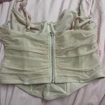 White Fox Boutique  Cream Bustier Photo 1