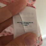 Lands' End Pink Wood Lily Medallion Tile Short Sleeve Button Front Mini Dress L Photo 10