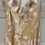 Sue Wong Nocturne Silk Beaded Halter Dress Gold Sz 8 Fringe Flapper Gatsby 30s Photo 5