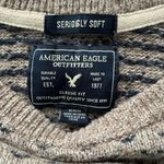 American Eagle  Grandpa vibes crew neck sweater Photo 1