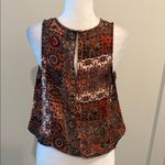Allison Joy New With Tags Evereve  Mara Smocked Tank Sz M Photo 2