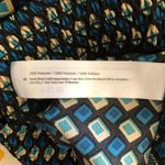 Band of The Free NWT Women’s Colette Deep Teal Diamond Print Mini Skirt Medium Black Photo 9