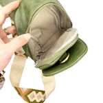 Tribal Vegan Leather Crossbody Fanny Pack Purse‎ Green Photo 5