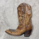 Lucchese  Women’s Heeled Boots Autumn Dry Leaf Leather Western Cowgirl M5711 8B Photo 4