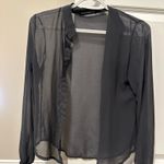 Brandy Melville  sheer button down Photo 0