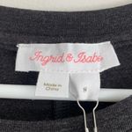 Ingrid And Isabel NWT  Charcoal Asymmetrical Maternity Dress Photo 3