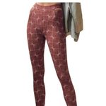 Free People Movement High-rise Cut Out Sneak Peak Printed Leggings Photo 5