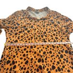 ASOS DESIGN mini shirt dress in brown leopard print collared plus size curve 20 Photo 10