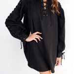 RE/DONE $495 NWT WASHED BLACK PIRATE BLACK DRESS SZ SMALL Photo 0