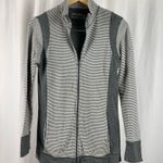 Eddie Bauer Medium Outdoor Stripe Zip Track Jacket Buttery Soft Fall Winter Photo 1